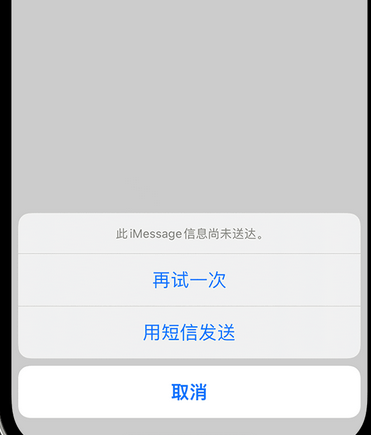 汤旺河apple维修iPhone上无法正常发送iMessage信息