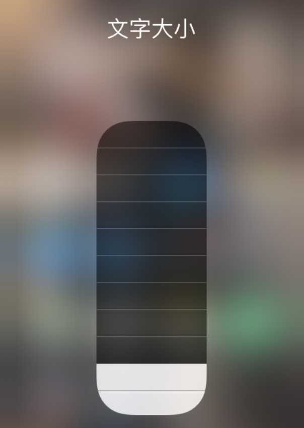 汤旺河苹果手机维修分享小技巧：在 iPhone 控制中心快速调节字体大小 