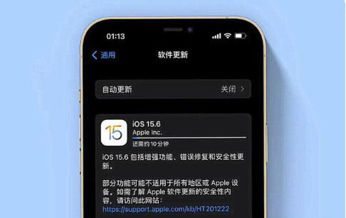 汤旺河苹果手机维修分享iOS 15.6续航怎么样 