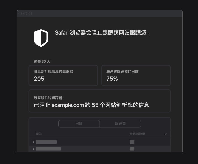 汤旺河苹果手机维修分享如何在 Safari 浏览器中查看和打开隐私报告 